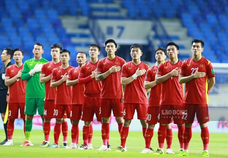 Chiều cao của các cầu thủ Việt Nam tại World Cup 2022