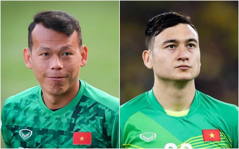 Hai cầu thủ có chiều cao khủng 1m88 của đội tuyển Việt Nam